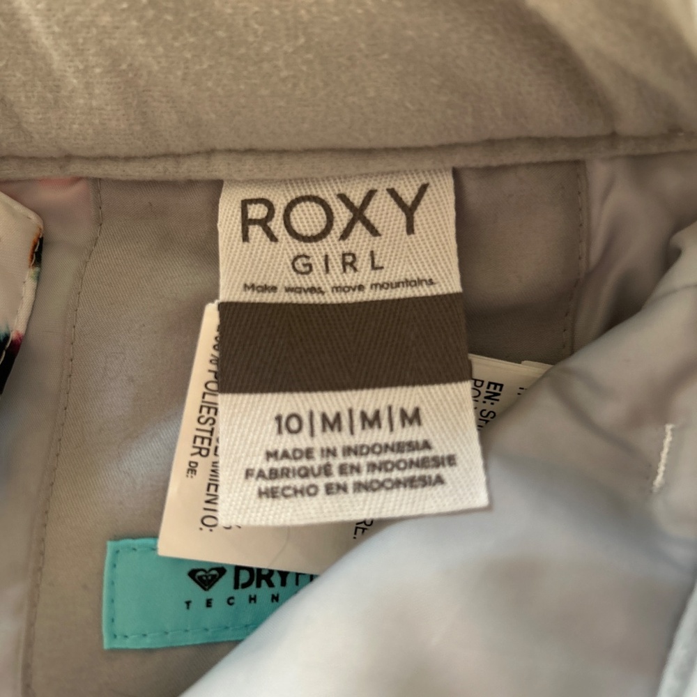 Roxy Girls Snow Pants—Excellent condition - Picture 3 of 3